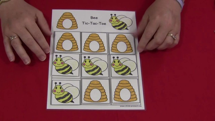 Bee Tic-Tac-Toe Game