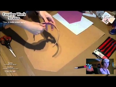 Cosplay Work - "How to make armor parts" - Worbla tutorial (part 1)