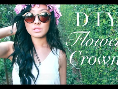 D I Y Flower Crown ♡ + Coachella Footage!!
