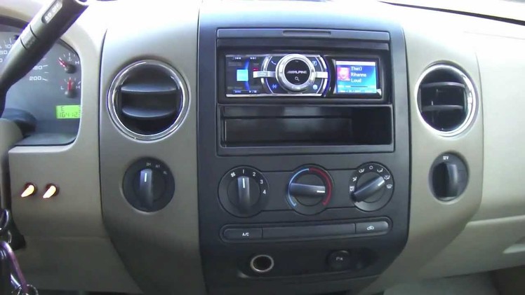 DIY Car Stereo install in a 2006 F150