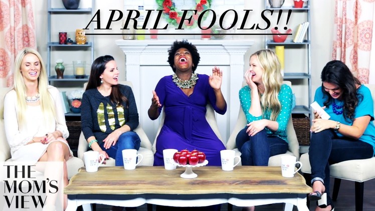 Fake Twitter Questions? April Fools Prank! | The Mom’s View