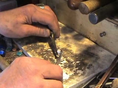 Full how to silversmithing lesson, sterling necklace from carved antler