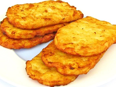 Hash Browns - How To Make Fast Food Style Hash Browns - Recipe