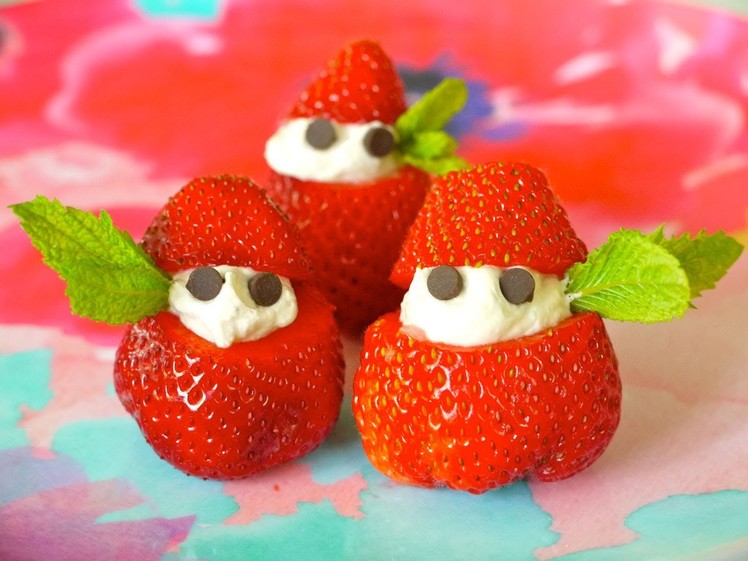Healthy Snack Recipe for Children: How to Make Strawberries & Cream with Kids - Weelicious
