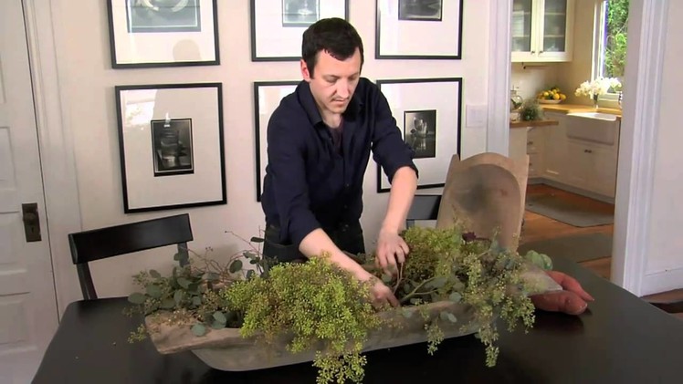 How to Create a Vegetable Centerpiece with Nico De Swert | Pottery Barn