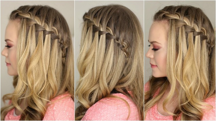 How to do a Waterfall Braid