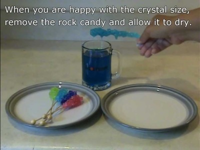 How to Grow Rock Candy or Sugar Crystals
