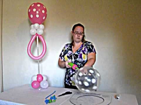 How to Make a Balloon Baby Rattle
