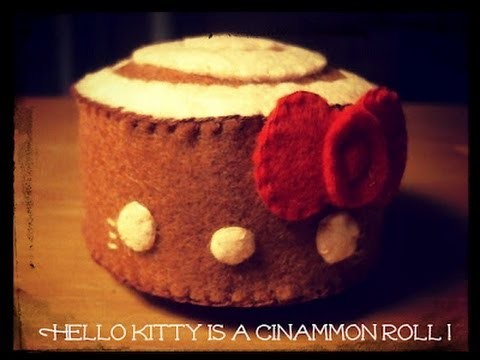 How To Make A Hello Kitty Cinnamon Roll Plushie Tutorial