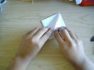 How to make an origami inflatable tulip