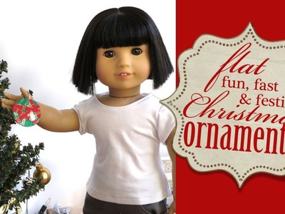 How To Make an Ornament for Dolls  - Liberty Jane