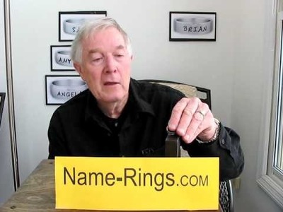 How to Make and Sell Name Rings