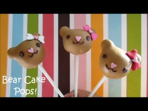 How to Make Bear Cake Pops!