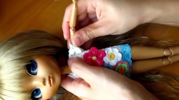 How to make doll outfit 14 - Decorated T-shirt