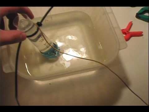 How to Make Hydrogen Gas in Your Very Own Home!