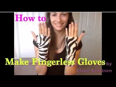 How to Make Stylish and Cozy Fingerless Gloves