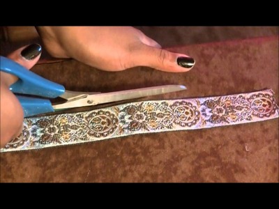 How to make your Bellydance Bra straps