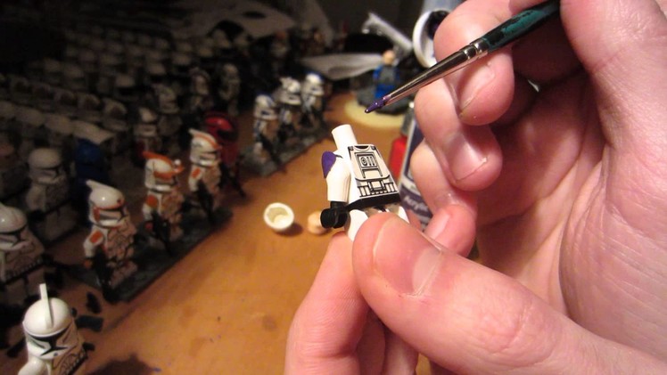 How To Paint Custom LEGO Star Wars Clone Troopers.