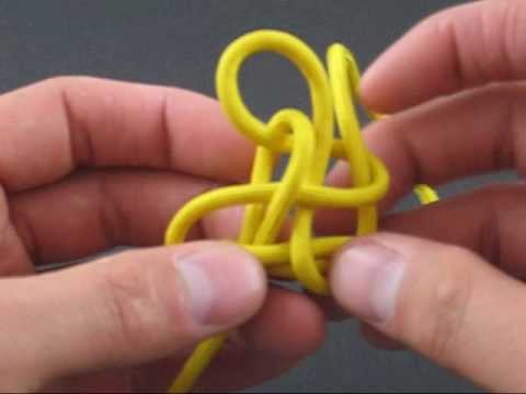 How to Tie a Chinese Cloverleaf Knot by TIAT