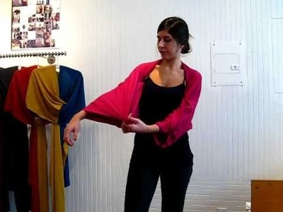 How to Wear a TML Kimono Shrug