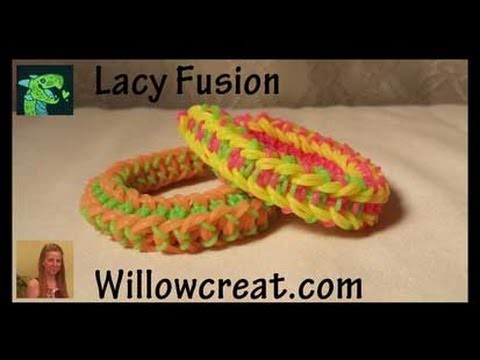 Lacy Fusion Bracelet on the Monster Tail Loom