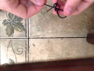 Magic trick- how to make fake knot