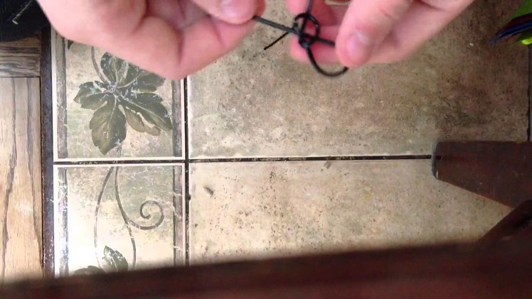 Magic trick- how to make fake knot