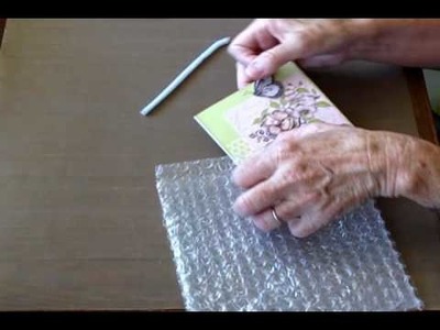Mailing Cards with Embellishments