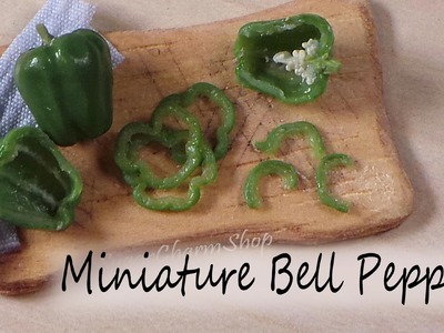 Miniature Bell Pepper Polymer Clay Tutorial