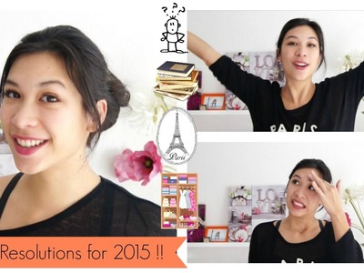 My New Year Resolutions for 2015 ! - Money, books, youtube, minimalism and languages