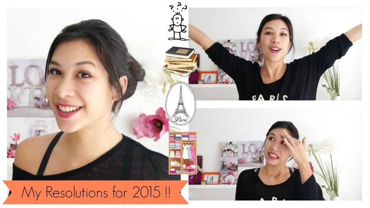 My New Year Resolutions for 2015 ! - Money, books, youtube, minimalism and languages