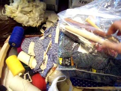 Nancy Today: Free LeClerc Floor loom (weaving 59) ASMR weaving basketmaking hacer cesta