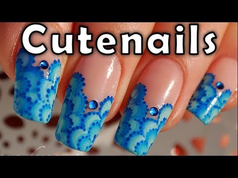One stroke for beginners: 3 easy paths to succeed by cute nails