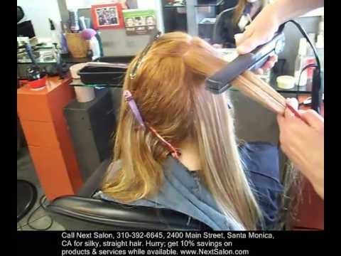 Santa Monica Japanese Hair Straightening | Straightener