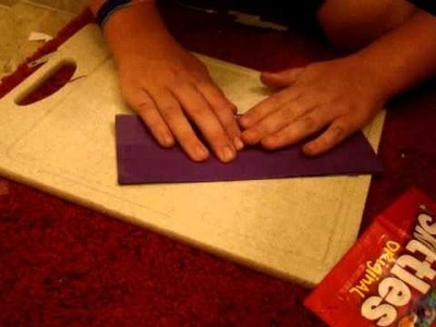 Skittles duct tape wallet tutorial