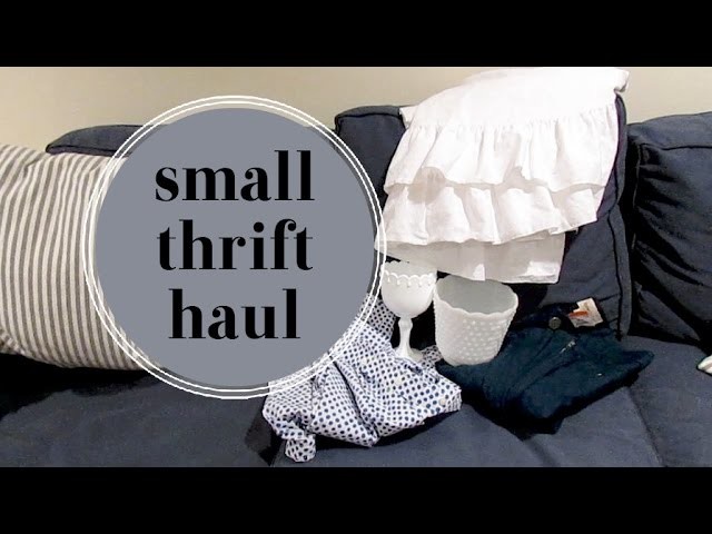 Small Thrift Haul