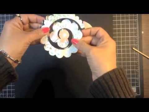 Stampin' Up! Video Tutorial How to Make a Layered Spiral Paper Flower