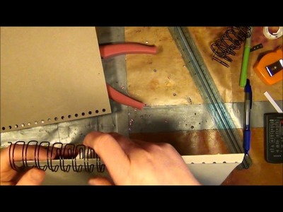 TUTORIAL - HOW TO MAKE AN ALBUM WITH A HIDDEN BINDING - USING A BIG O-WIRE