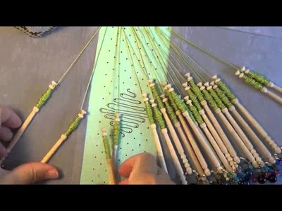 Video #84 Beginner bobbin lace tutorial
