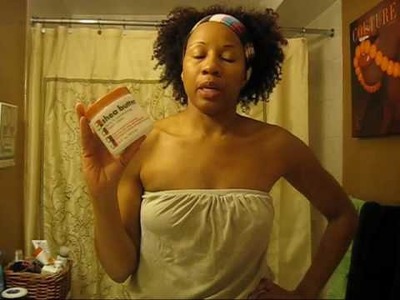 #8 Product Revisited : Cantu Shea butter Leave in conditioning repair cream -Application and Review