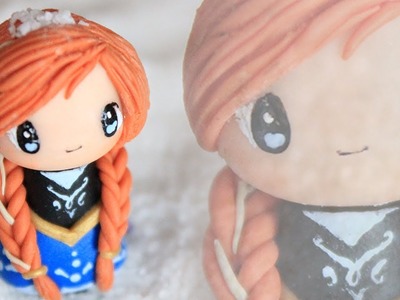 Anna Chibi  Tutorial from FROZEN : Polymer Clay How-to