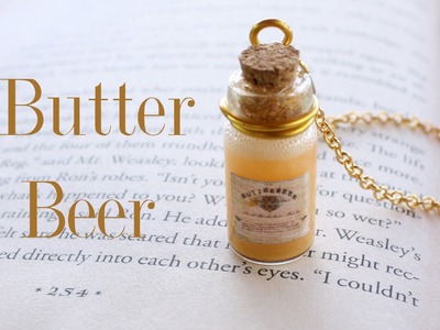 Butterbeer : Harry Potter Potion Ep. # 4 Bottle Charm Tutorial