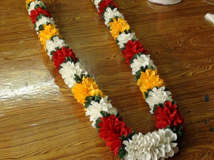 Do it yourself a polyester cloth garland