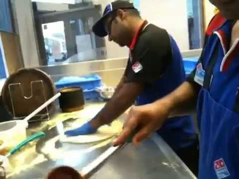 Do you want to Learn How to make Domino's Pizza? from Slaping to toppings. All covered