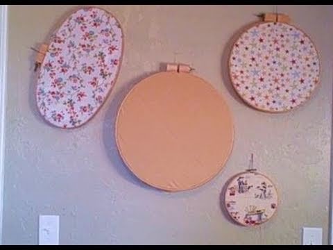 Embroidery Hoop Design Wall and Decoration