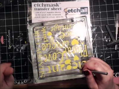 Etched Glass Block Tutorial