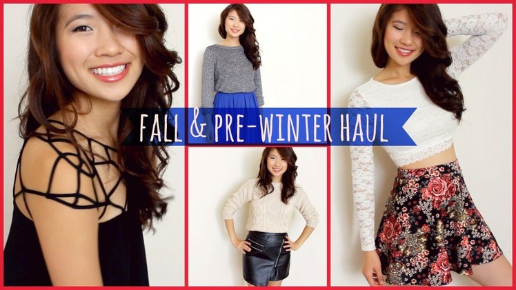 Fall & Pre-Winter Clothing Haul!