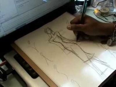 Fashion design. everything starts with a sketch: Part 2 the basic sketch