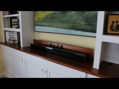 How To Build a TV Lift Cabinet - Finished & Installed