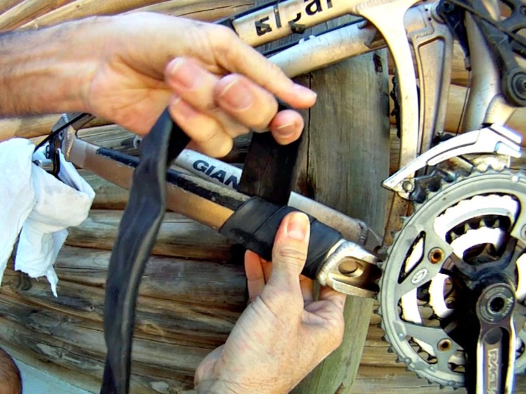 How to Make a Chainstay Protector - the Original Inner Tube Protector